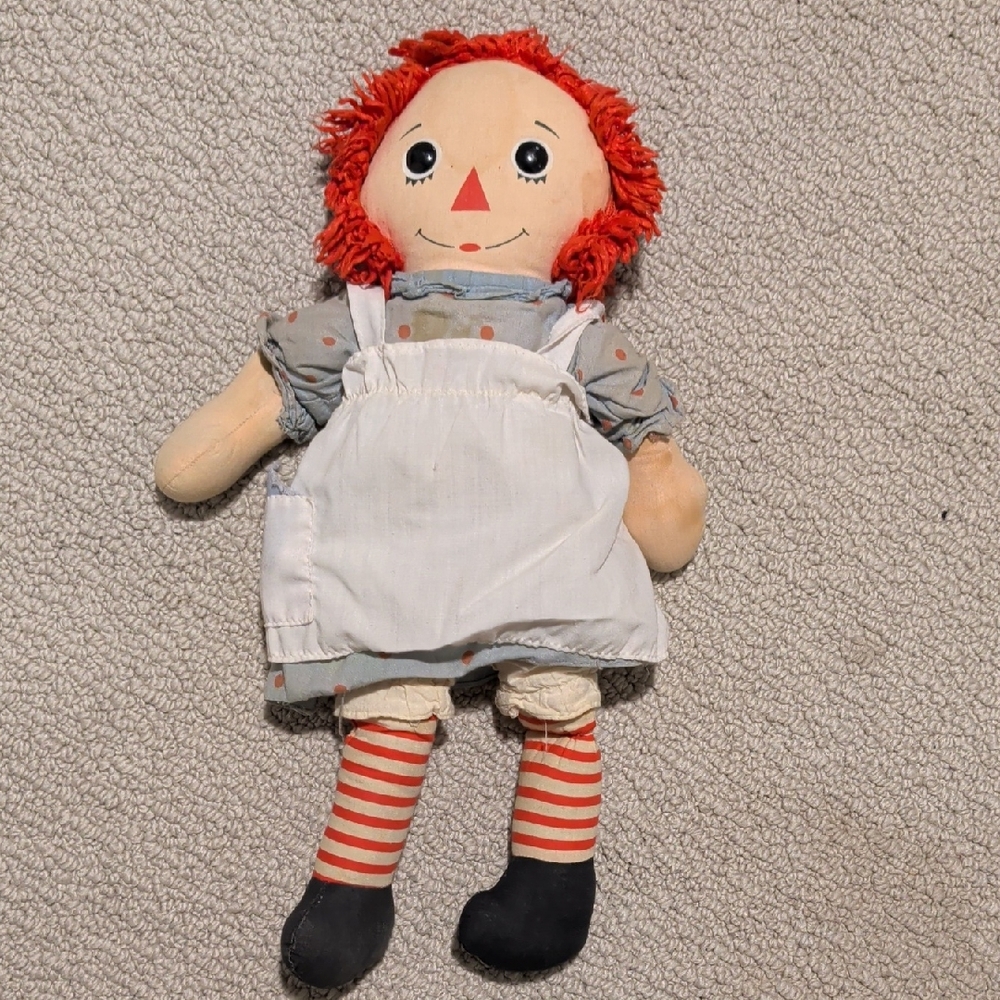 Vintage 1960's Raggedy Ann Doll